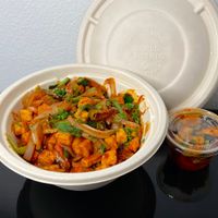 spicy, smoky, sautéed + the daily pickle (takeout) at BOPBOX in Seattle