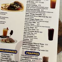 Fresh ginger punch please!  at ChocoBanana in Sayulita