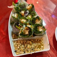 Fresh rolls   at Thai E-San in Myrtle Beach