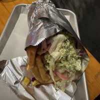 Vegan Gyro, very good!  at Spitz in Minneapolis