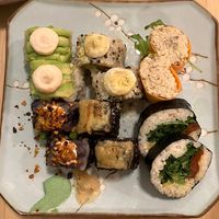 Degustación  at Veganashi - Gluten Free Sushi in Barcelona