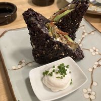 Sándwich de arroz con alioli  at Veganashi - Gluten Free Sushi in Barcelona