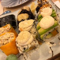 Degustación de sushi veganashi  at Veganashi - Gluten Free Sushi in Barcelona