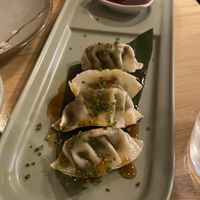 Gyozas de verduras #Veganuary at Veganashi - Gluten Free Sushi in Barcelona