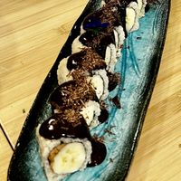 Amazing Dessert  at Veganashi - Gluten Free Sushi in Barcelona