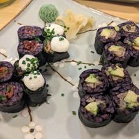 Sushi at Veganashi - Gluten Free Sushi in Barcelona