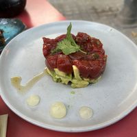 Watermelon starter  at Veganashi - Gluten Free Sushi in Barcelona