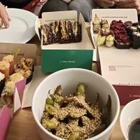 Mega sortit que ens vam demanar at Veganashi - Gluten Free Sushi in Barcelona