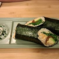 Sushirito at Veganashi - Gluten Free Sushi in Barcelona