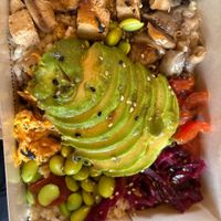 Poke bowl   at Veganashi - Gluten Free Sushi in Barcelona