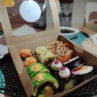 , at Veganashi - Gluten Free Sushi in Barcelona