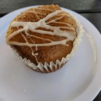 Lemon Poppy Muffin (vegan/gf) at Sugarhouse Coffee in Salt Lake City