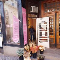 Exterior at Misspresso in Stockholm