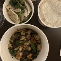 vegan mandu and bultofu at Do Shi Rak in Stuttgart