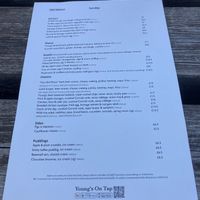 Sunday Menu (Aug 2022)  at The Old Manor in Potters Bar
