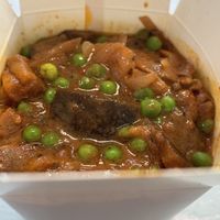 Vegan eggplant & peas curry with couscous   at Cato by Cato in Maastricht