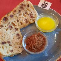 Deze zit niet bij de hightea. De Groningse poffert hadden we gisteren geproefd. Ook een absolute aanrader. at De Theefabriek in Houwerzijl