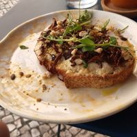 Toast at Pequeno Café e Bistrô - Arroios in Lisbon