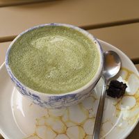 Chai Latte (Oat Milk) 🍵 at Pequeno Café e Bistrô - Arroios in Lisbon