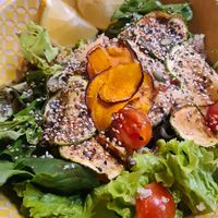 Apu salad at Estrella Negra in San Pedro De Atacama