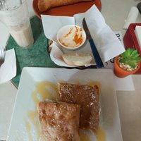 Empanada and crepes at Estrella Negra in San Pedro De Atacama