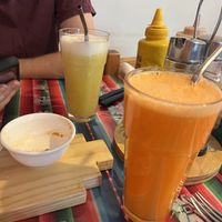 Fresh juices   at Estrella Negra in San Pedro De Atacama