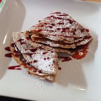 Crepe doce at Estrella Negra in San Pedro De Atacama