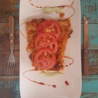 Delicious Lasagna at Estrella Negra at Estrella Negra in San Pedro De Atacama