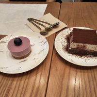 Cheesecake & Tiramisu. at Vegegood 素来很好 in Shanghai