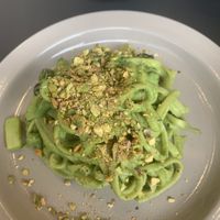Pistachio linguine at Vegegood 素来很好 in Shanghai