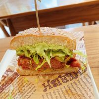 Vegan Burger with Avocado  at Vegegood 素来很好 in Shanghai