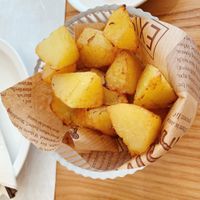 Upgrade potatoes  at Vegegood 素来很好 in Shanghai