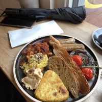 Vegan breakfast  at 17 Grams in Brighton
