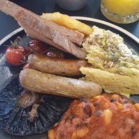 Plant fry up at 17 Grams in Brighton