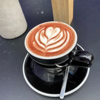 Vegan hot chocolate  at 17 Grams in Brighton