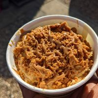 Biscoff cheezecake at Huns in Leicester