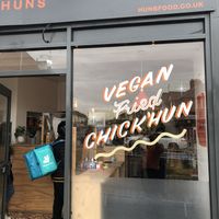 Shop Front  at Huns in Leicester