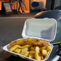 Vish & chips  at Huns in Leicester