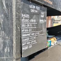 Menu at Huns in Leicester