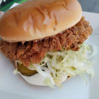 Classic burger at Huns in Leicester