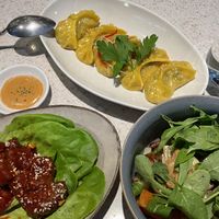 Dumplings with kraut  #Veganuary at Little Tree Food 小小樹食 - Xiǎo Xiǎo Shù Shí in Taipei