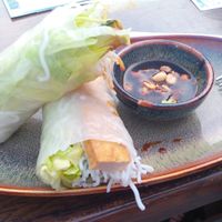 vegan summer rolls at Annam Sushi & More in Kehl