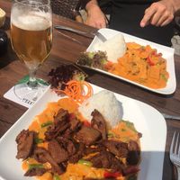 Vegetarian mock duck  at Annam Sushi & More in Kehl