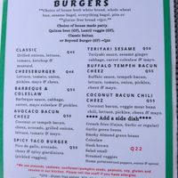 Menu at Salud Para Vida in San Pedro La Laguna