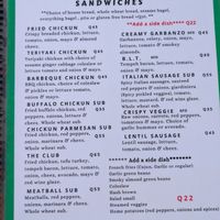 Menu at Salud Para Vida in San Pedro La Laguna