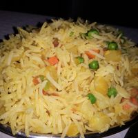 Arroz con verduras at Azafran in Alicante