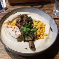 The hummus was aMAZing at SoumSoum - Miromesnil in Paris