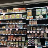 Vegan items  at The Wedge Community Food Co-op in Minneapolis