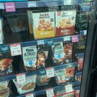 Frozen vegan items  at The Wedge Community Food Co-op in Minneapolis