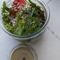 Pflücksalat at Café am Kloster in Reichenau